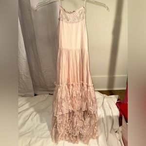 Girls joyfolie pink maxi dress. NWT. Size 6